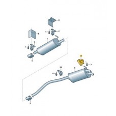 Вешалка глушителя volkswagen transporter t5 оригинал.