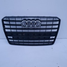 Решетка радиатора audi s8 d4 4h0 рестайлинг shadow line планка