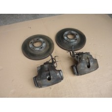 Тормозные диски+ суппорты перед audi a4 b6 b7 a6 c5 280mm