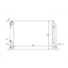 Audi 80 b3 1986- 91 радиатор 2