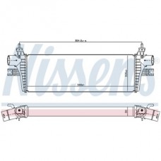 Радиатор воздуха toyota hilux viii 15- 2. 4 2. 8