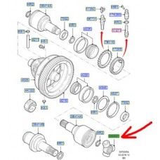 Крестовина полуоси приводной ford focus mk1 1998-