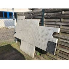 Diverse ALUMINIUM TRAANPLAAT VOOR TREKKER (245X170 CM)