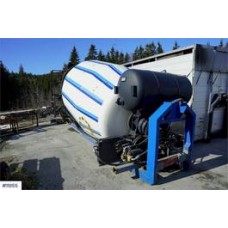 Inter mix IMI 8Com concrete drum on hook frame