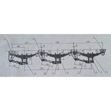 CRM WAI 20 PIECES COMPLETE STEEL SUSPENSION BOOGIE SETS FOR 3 AXLE