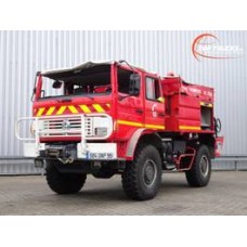 Renault Midliner M 210 4x4 fire brigade - brandweer - watertank 3500 - Ongeval, Unfall, Accident!!