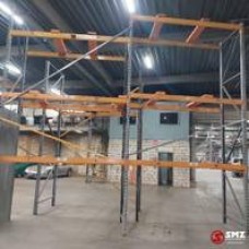 Occ magazijnrek 500 cm x 125 cm liggers 278 cm