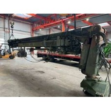 Hiab AS 2500  Uitschuif mast voor zend mast/antenne