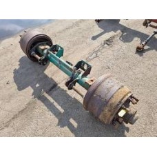 SAF TRAILER AXLE DOUBLE TIRES DRUM BRAKES