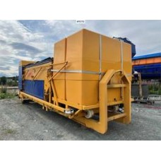 Falköping sand spreader on hook frame