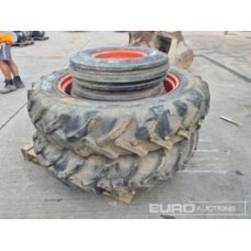 750-16 Tyre & Rim (2 of), 13.6-38/12-38Tyre & Rim (2 of)